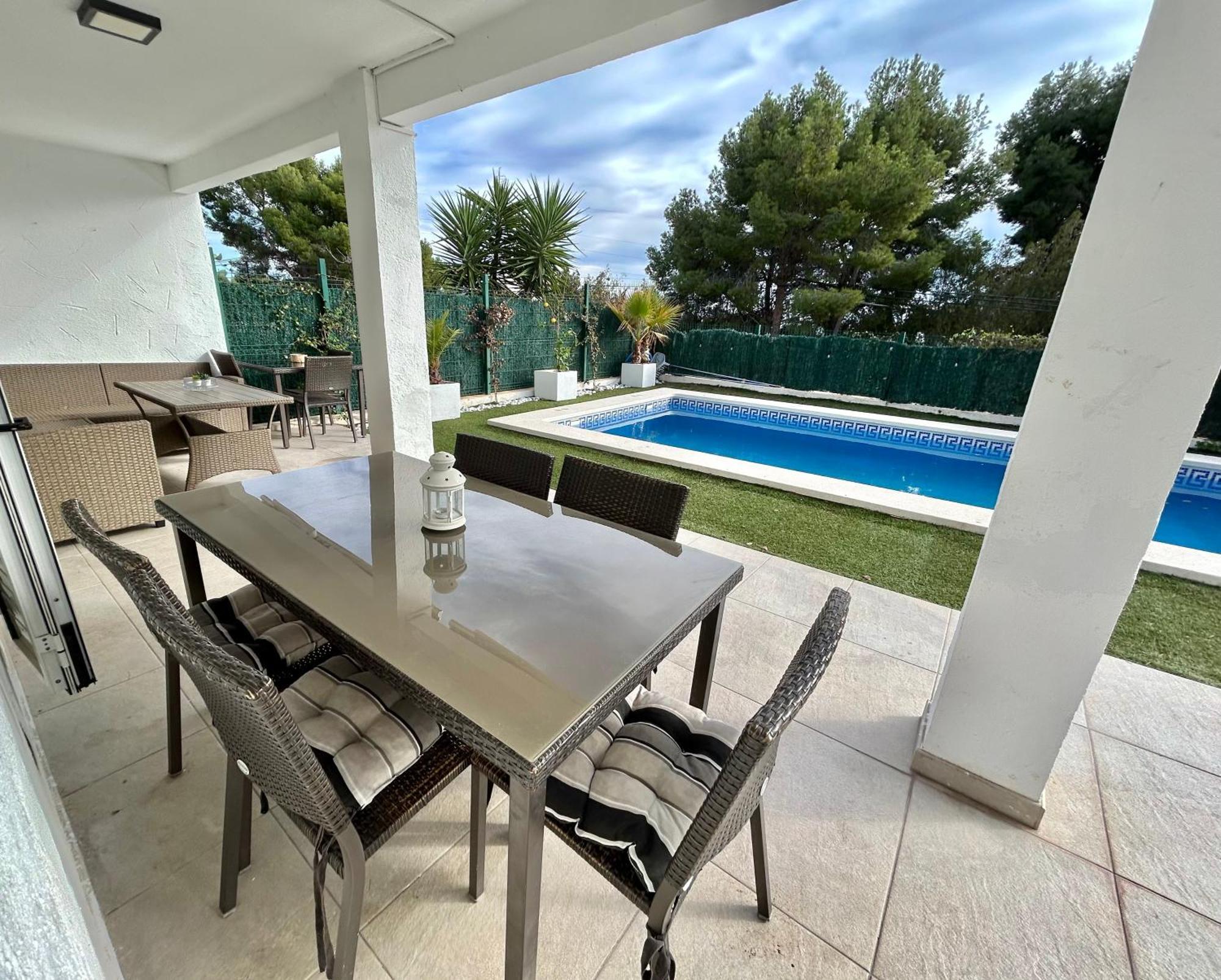 Chalet Con Piscina Privada En Alcocebre Alcala de Xivert Bagian luar foto